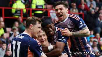 Forest boost survival chances as Blades concede 100th goal