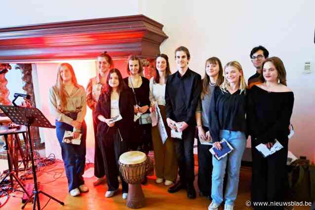 Abdij Maagdendale decor voor uitreiking van PoëzieprijsJotie T’Hooft