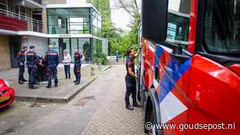 Sleutel per ongeluk in container gegooid, brandweer vist hem eruit