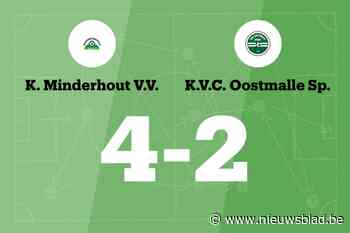 Minderhout verslaat Oostmalle