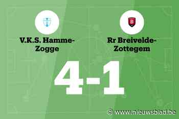 Zege VKS Hamme-Zogge tegen RR Breivelde-Zottegem