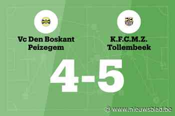 Sensatie als KFCMZ Tollembeek goed terugkomt en wint