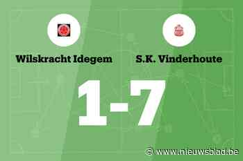 SK Vinderhoute boekt monsterzege op Wilskracht Idegem