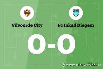 Doelpuntloos gelijkspel tussen Vilvoorde City en FC Inkad Diegem