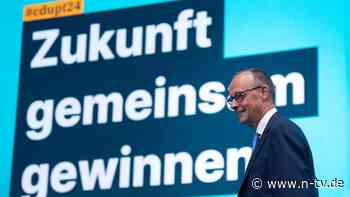​Müde Rede, aber langer Applaus: Merz führt Rundumschlag, aber mitreißend geht anders