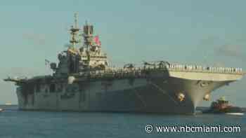 Miami-Dade County Mayor, US Navy launch Fleet Week Miami with press conference at PortMiami