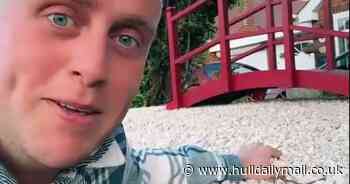 Homeowner discovers nuisance neighbour swiping expensive garden stones daily