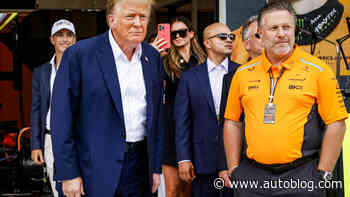 Trump attended Miami Grand Prix as McLaren's guest