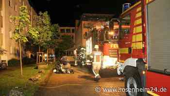 Nach Kinderwagen-Brand in Rosenheimer Treppenhaus – Das sagen die Hausbewohner
