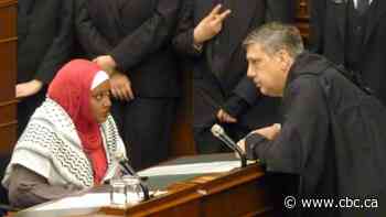 Ontario legislature keffiyeh ban loosened, but not overturned