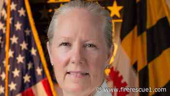 Md. county fire department's first female fire chief set to retire