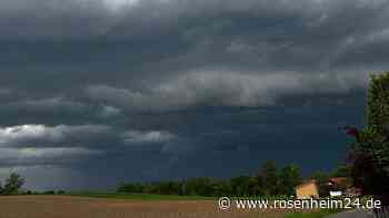 Unwetter über der Region: DWD hebt Warnung für  Südostbayern auf