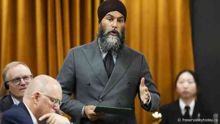 Singh tells Conservatives to back off as House prepares for first pharmacare vote