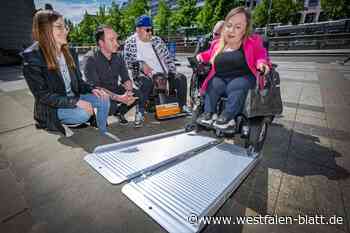 42 neue Rampen für den Bielefelder Einzelhandel