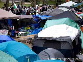 Goods entering McGill protest encampment are seized