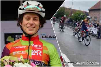 Thuisrijder Thur-Emiel David boekt in Aalbeke na lange spurt eerste officiële zege: “Zelf nog kloof gedicht in volle finale”
