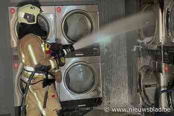 Klanten geëvacueerd na brand in wassalon