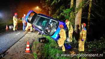 112-nieuws: auto crasht in Bergeijk • stel steelt fooienpot binnenspeeltuin