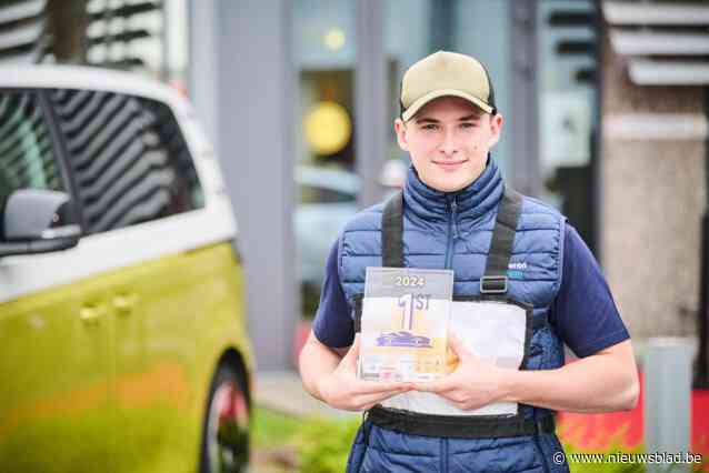 Seppe Cools wint Gouden Autosleutel