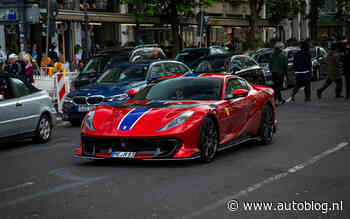 Gespot – Ferrari 812 Competizione gaat voor rood-wit-blauw