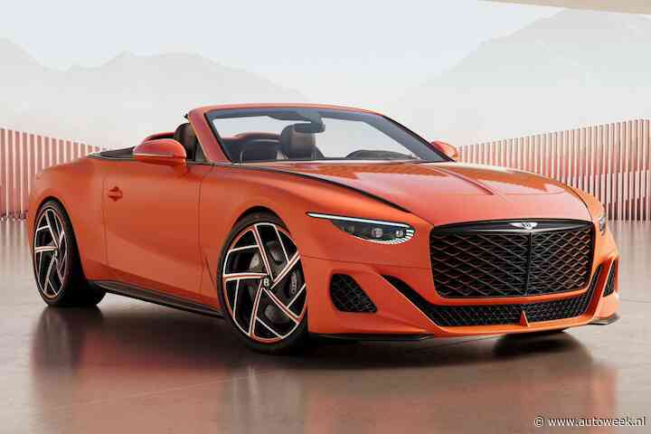 Bentley Batur Convertible: gewoon machtige W12