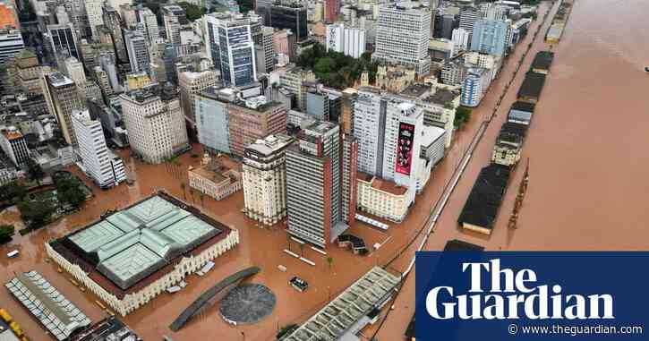 Weather tracker: torrential rainstorms cause death and destruction in Brazil