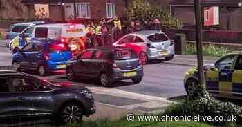 Armed police called to Longbenton street as suspected gun hoax sees man arrested