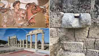 Alexander the Great's bathroom is discovered after 2,300 years: Archaeologists uncover a room in Greece where the king bathed in a 'homo-erotic way with his teenage, testosterone-filled companions'
