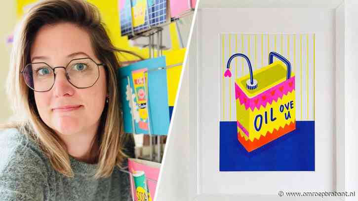 Megaster Robbie Williams deelt werk van Jetske: 'Heel bizar'