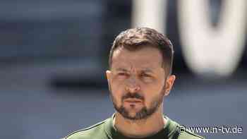 "Als Geisel nehmen und töten": Geheimdienst deckt Anschlagspläne gegen Selenskyj auf