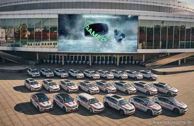 Škoda Auto ist zum 31. Mal offizieller Hauptsponsor der IIHF Eishockey-Weltmeisterschaft