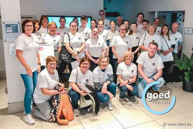 Studenten van PXL-Healthcare gaan een dag aan de slag in woonzorgcentrum Sint-Elisabeth in Hasselt