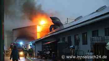 „Immenser Schaden“ im Holzwerk Obermeier: Das ist zur Brandursache und den Folgen bekannt