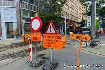 Na De Lijn sluit nu stad Nationalestraat af voor werken: “Slag in gezicht van de handelaars”