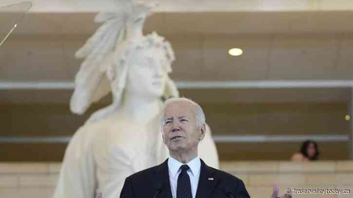 Biden condemns current antisemitism in Holocaust remembrance during college protests and Gaza war