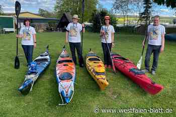 Invasion der Paddelboote in Venedig – Krämers aus Nieheim mittendrin