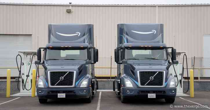 Amazon adds 50 electric trucks to its delivery fleet in a bid to reduce pollution