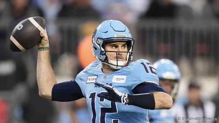 CFL suspends Argos quarterback Kelly for minimum of nine games