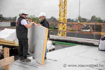 Primeur in Wellen: dak van nieuwbouw geïsoleerd met oude isolatieplaten