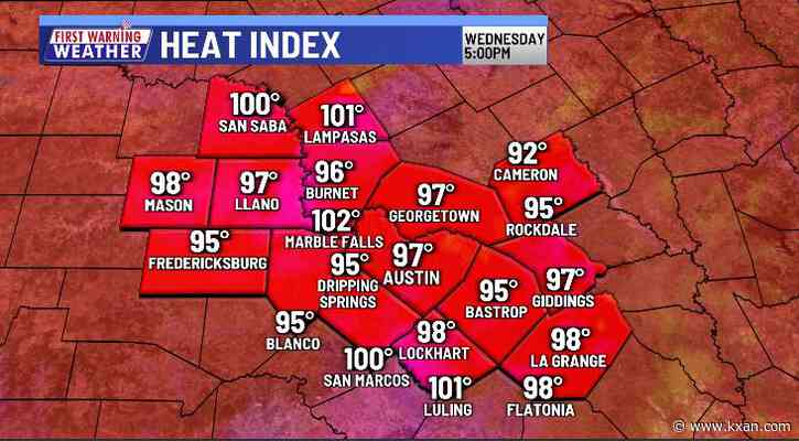 Isolated storm for some, but hot and humid for all
