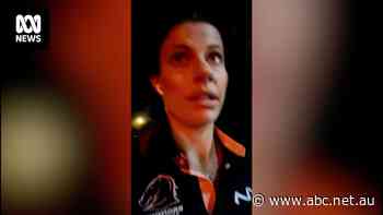 Footy fan Hayley Mabbett was sexually harassed on her way home from a game. She caught it on camera