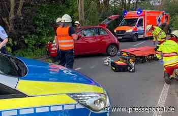 FW-EN: Grill sorgt für verrauchte Wohnung & Verkehrsunfall mit einer Verletzten