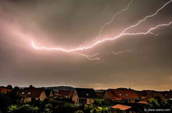 Severe storms are over, weaker storms possible tomorrow night