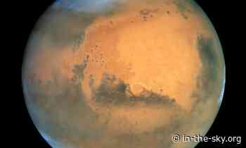 08 May 2024 (3 hours away): Mars at perihelion