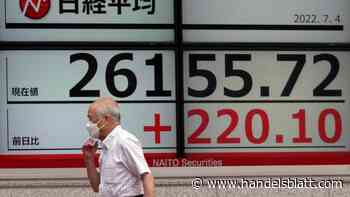 Börsen in Asien: Gewinnmitnahmen ziehen Asien-Börsen nach unten