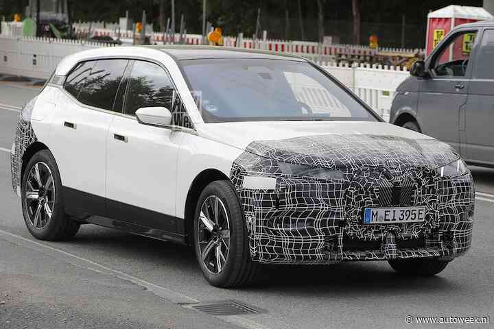 Elektrische BMW iX: subtiel strakgetrokken