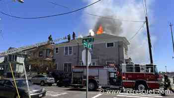 Calif. firefighters battle 3-alarm fire in structure known for having squatters