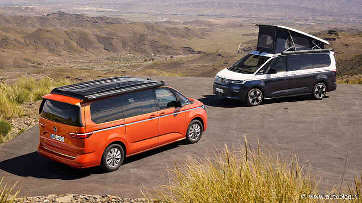 Plug in hybride Volkswagen California geen diesel meer!