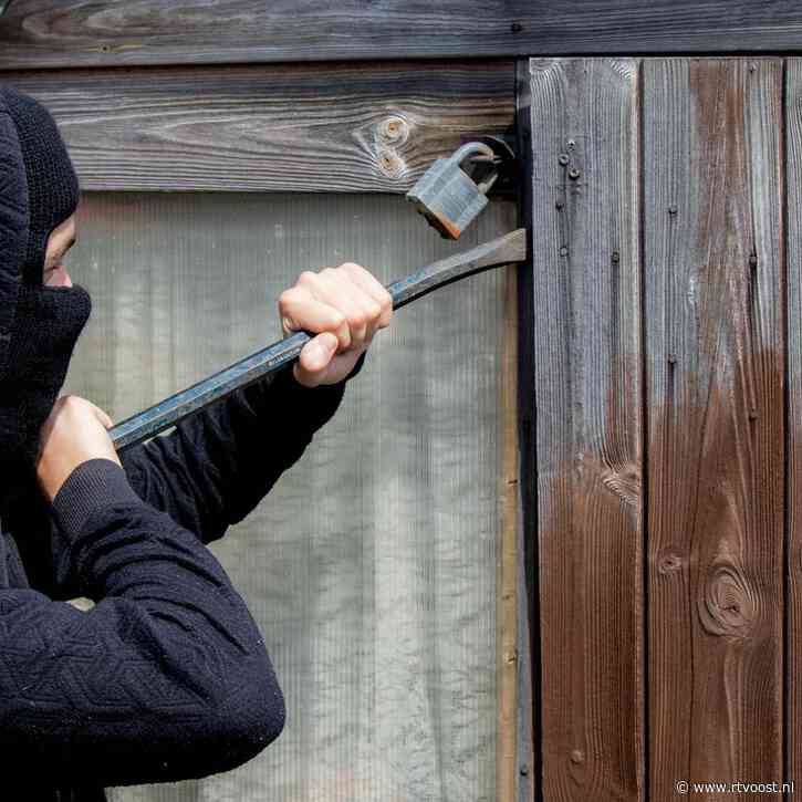Dieven dol op dure spullen in schuurtjes: zo vaak sloegen ze hun slag in jouw gemeente