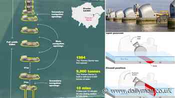 Is this the beginning of the end for the Thames Barrier? As the structure turns 40, experts warn it won't protect London from flooding until 2070 as planned - and say a replacement is needed 'soon'